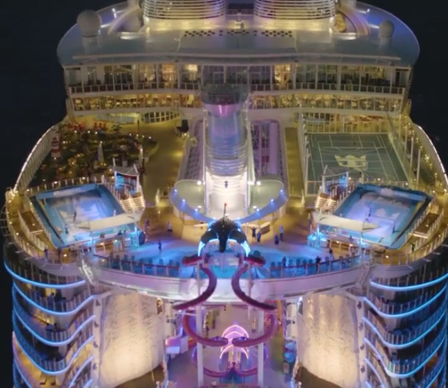 «Harmony of the Seas» – Έτοιμο για το παρθενικό του ταξίδι το μεγαλύτερο κρουαζιερόπλοιο στον κόσμο (βίντεο)